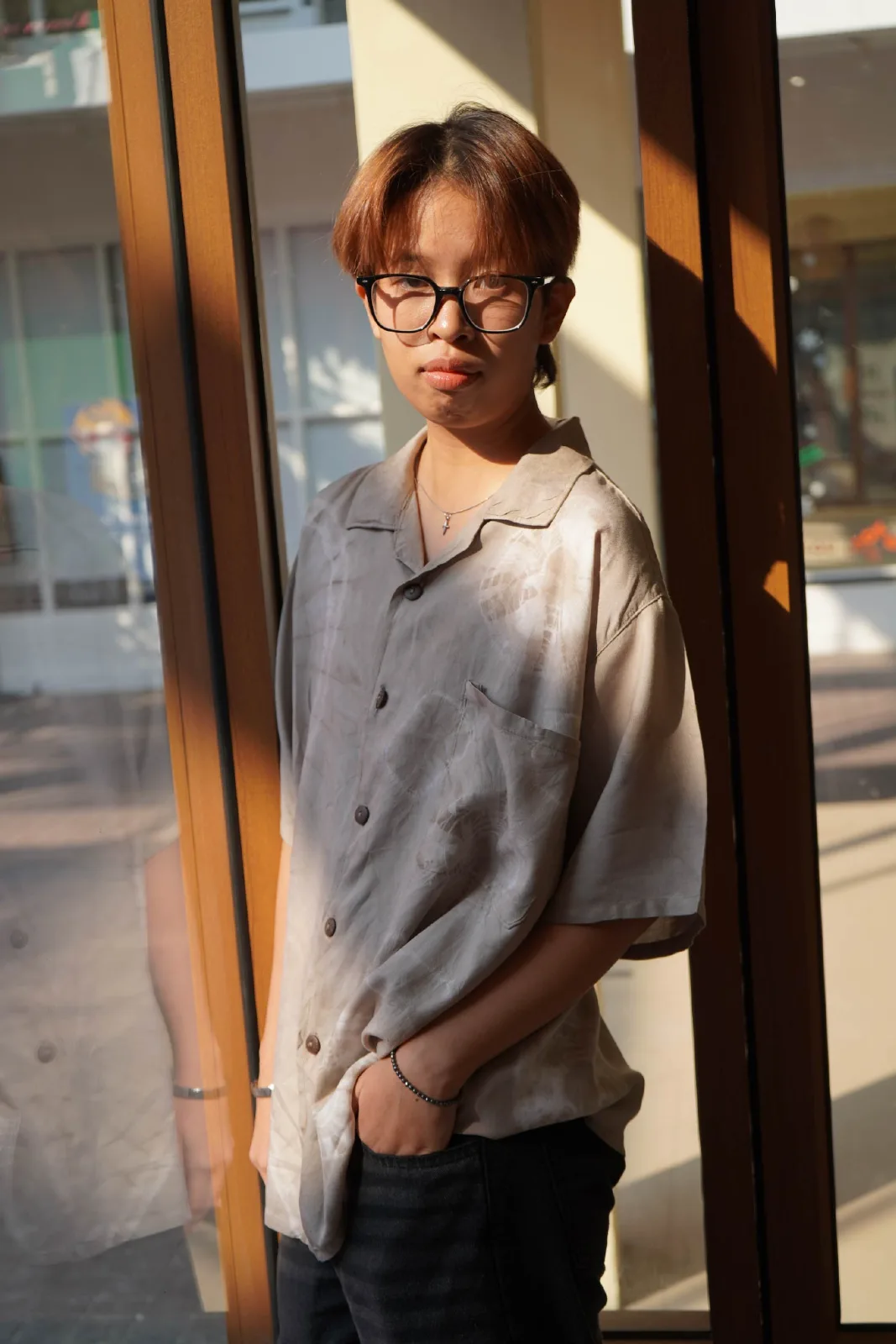 เสื้อเชิ้ตมัดย้อม